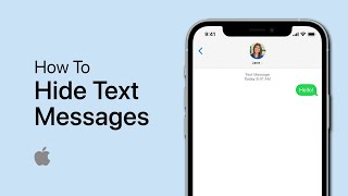 How To Hide Text Messages on iPhone screenshot 4