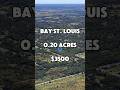 Vacant lot in Bay St. Louis, MS for $3,500. #realestate #investing #fyp #shorts #land #foryou #usa