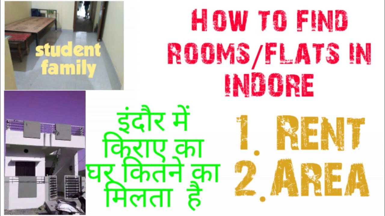 Rooms for rent in indore cheap rent ,best area rooms for student
