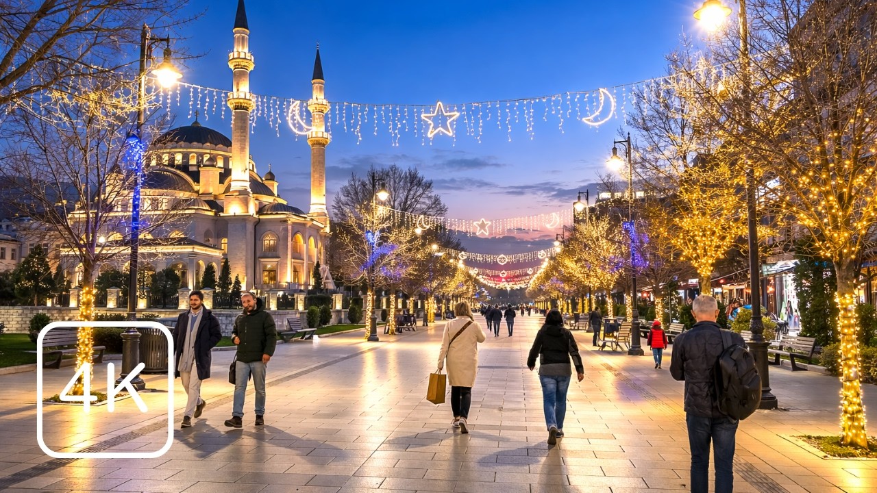 Ramadan Nights in Prishtina 🌙 | Peaceful Iftar Atmosphere 2026