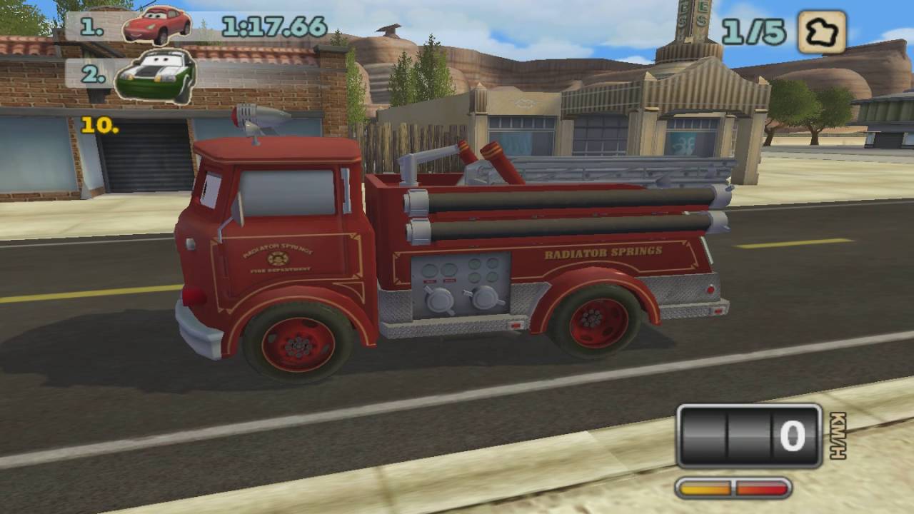 Red (Шланг/Пожарник) Hi-Octane Mod (version 1.9.2) Cars: Mater National ...