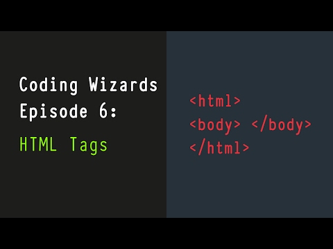 Coding Wizards Episode 6  - H1, H2, H3 Tags in HTML