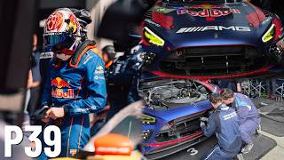 Max Verstappen Finish P39 After Damage To His Mercedes Gt3 At Nurburgring Nordschleife Bts Footage