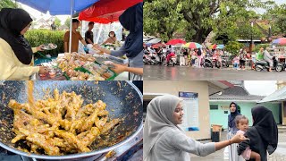 KINOY IKUT NGABUBURIT BERBURU TAKJIL RAMENE MBOH - Puasa Day 1 diguyurrr hujannn 🥳🤗🥰✨