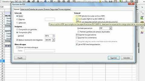 C1-4-06. Creación de documentos PDF accesibles en LibreOffice Calc