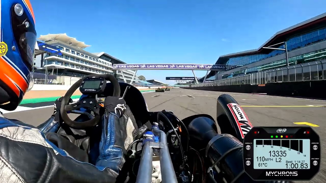 Silverstone April 2025 Race 1 Sam Moss #31 Div1 Superkart