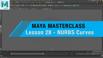 MAYA MASTERCLASS 28 - Lets talk about NURBS Curve Tools ( Beginner Tutorial )