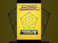 99% लोग गलत हो जाते हैं 😱 | Find Total Triangles Challenge! 🔺 #Shorts