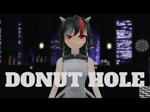 【鬼人正邪】チャイナ風ドレスでドーナツホール【東方MMD】4K60