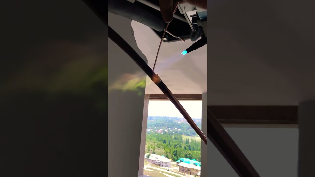 Ductable unit copper connection 