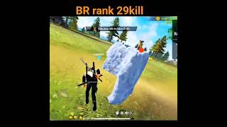 NG zerox ff 💯 mobile God 📱 BR rank 29kill only red number free fair #garenafreefire #freefire short