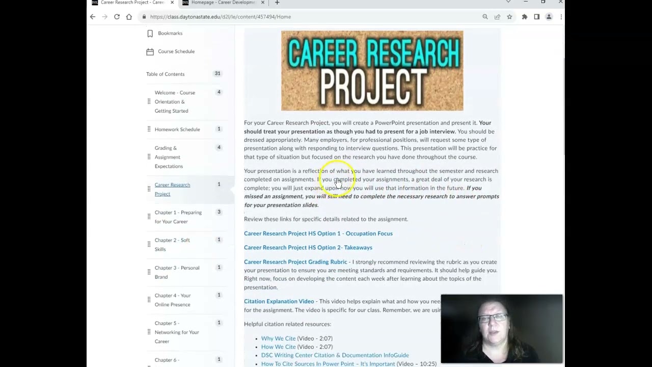 SLS2301 Career Development Shell Overview - HS