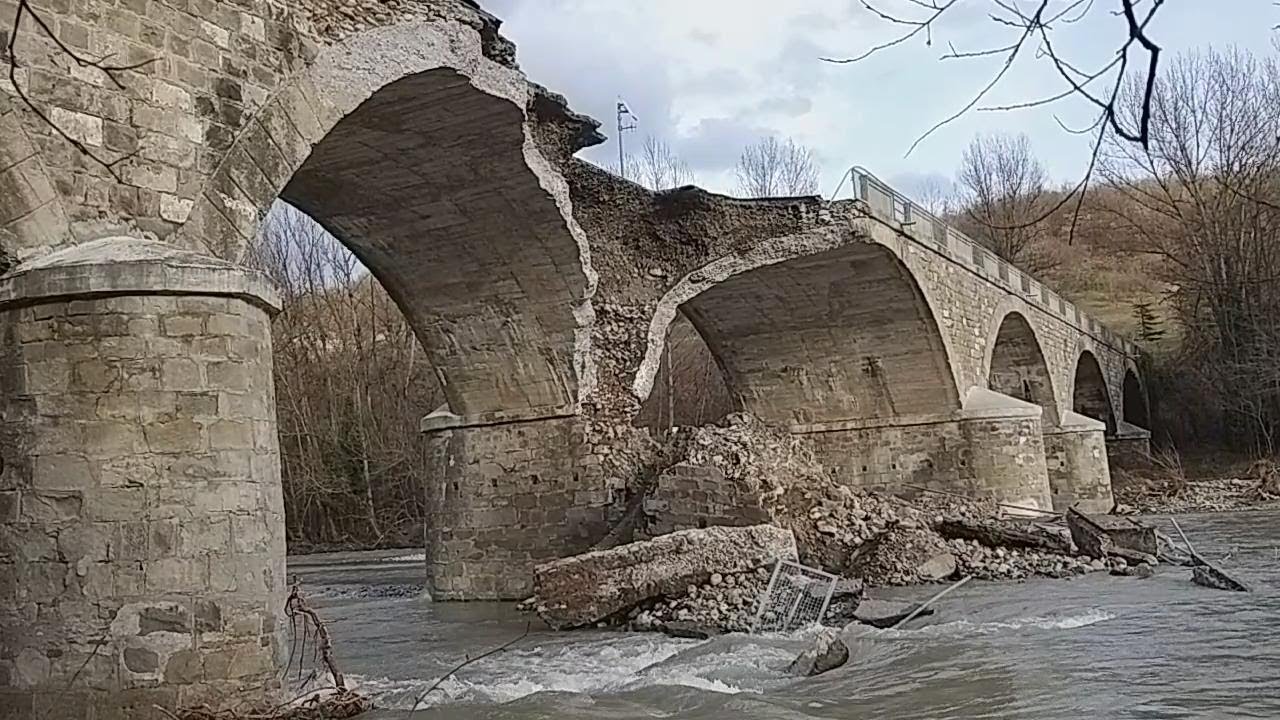 Guiglia, cedimento del ponte Samone: lavori da gennaio