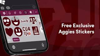 TEXAS AM AGGIES Keyboard screenshot 3