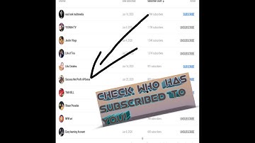 How to See who subscribed Your YouTube (2020) | Easy to Check All YouTube subscriber
