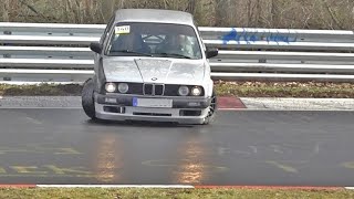 NÜRBURGRING SEASON START 2023 - Slippery, Driving Sideways, FAIL 19.03.2023 Nordschleife