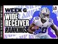 2020 Fantasy Football Rankings - Top 30 Wide Receiver in Fantasy Football - Week 6