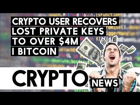 Crypto User Recovers Lost Private Keys to Over $4M in Bitcoin! $$$