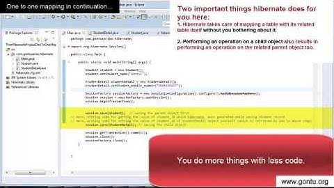 Hibernate Tutorial part 9   Unidirectional VS Bidirectional One to One Mapping, CascadeType