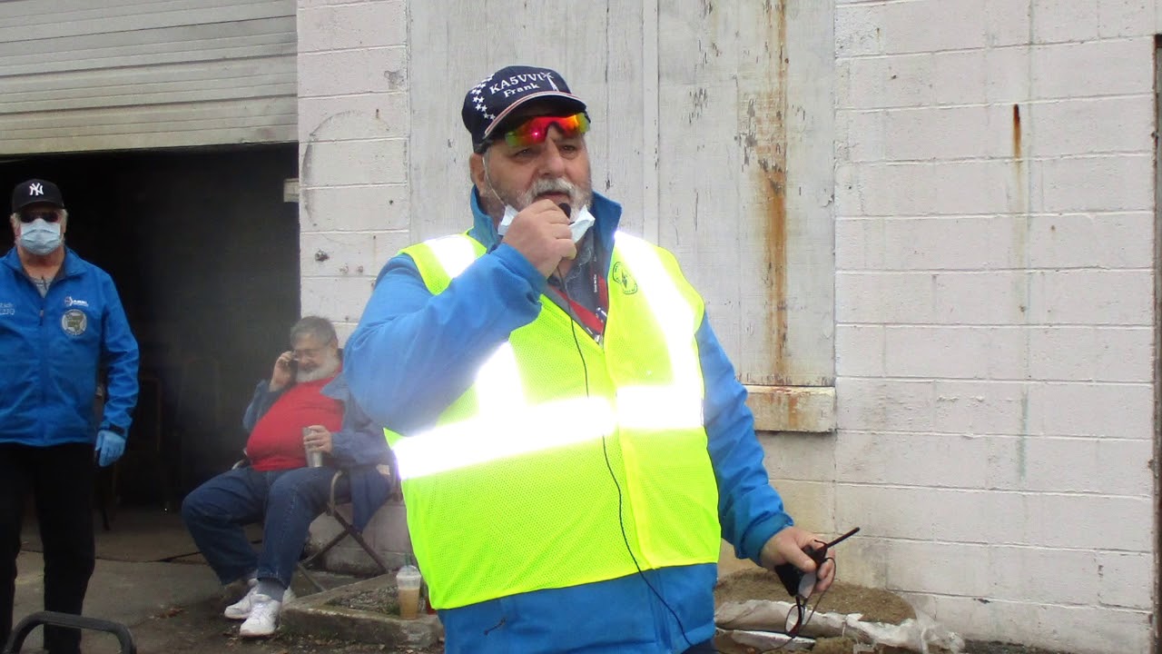 Warren County Radio Club drive up testing session N2MC - YouTube