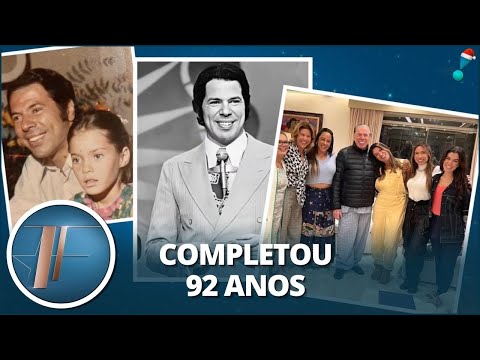 Silvio Santos faz aniversário e recebe homenagem de amigos e celebridades
