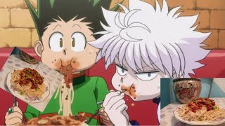 Hunter X Hunter, Greed island Pasta القناص، 💜 وصفة الباستا