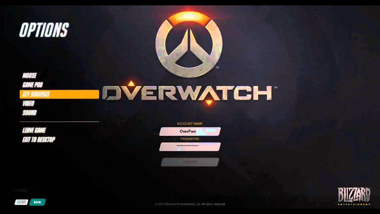 overwatch opens then black screens