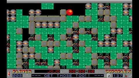 Supaplex Level 8 Get Those Too!!