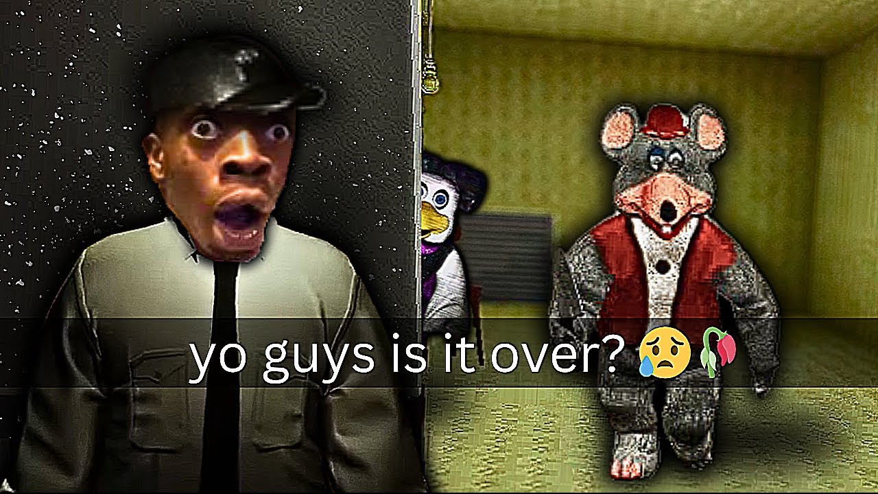 this roblox Chuck E Cheese game is so scary bruh