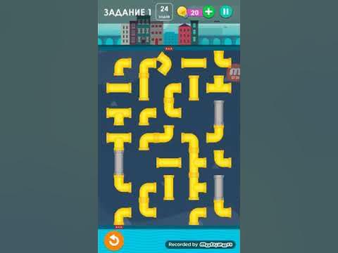 Уровень 35. Головоломка с трубами. Игра трубы водопровод. Утка сантехника. Как пройти игра трубы.