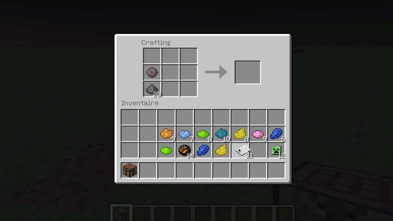 Comment fabriquer des feux d'artifice sur minecraft - YouTube