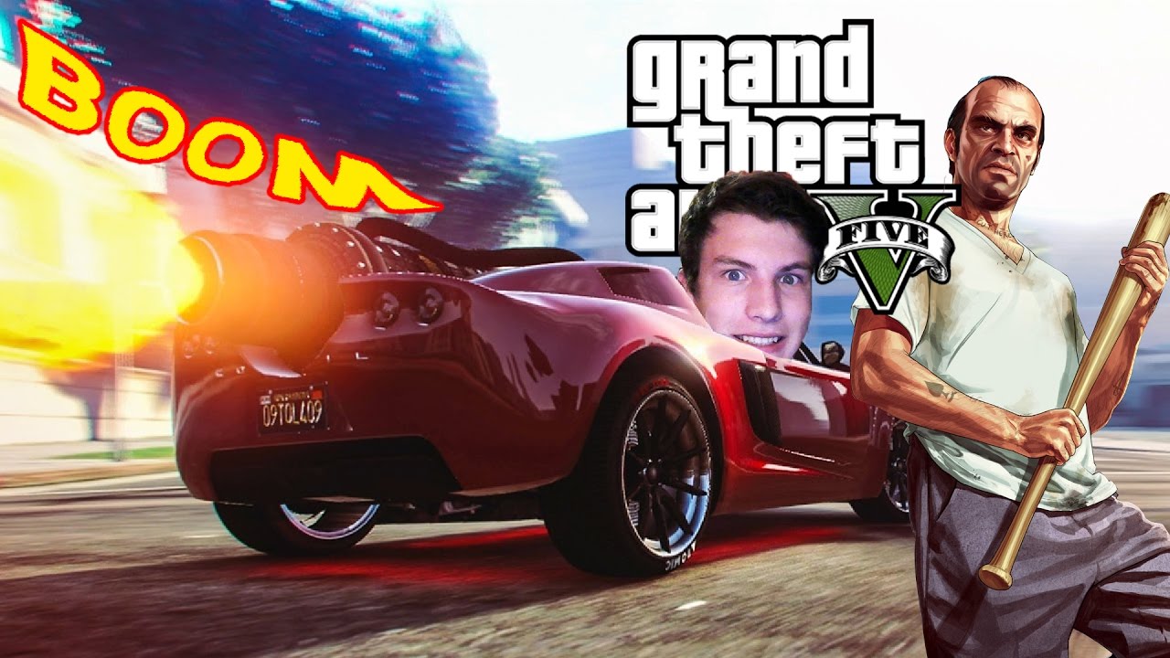 Avto na raketni pogon ☆GTA 5☆