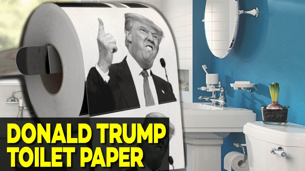 Donald Trump Toilet Paper "Best Sellers" - YouTube