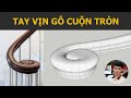 Vẽ đầu tay vịn xoắn tròn cầu thang với Sketchup