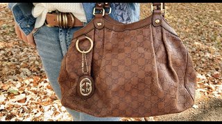 Gucci Leather Sukey Tote