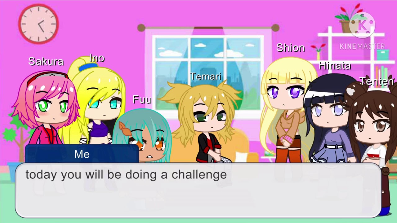 Naruto and the girls stuck in a house for 24 hours/ part 1