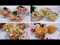 4 САЛАТА ЗА 15 МИНУТ НА НОВЫЙ ГОД! ВКУСНЫЕ И СЫТНЫЕ МЯСНЫЕ САЛАТЫ