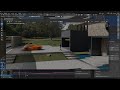BLENDER - Lesson 28 - Animation, People, Tree, Grass, Animated Water, Vehicle, Movement, Motion Blur