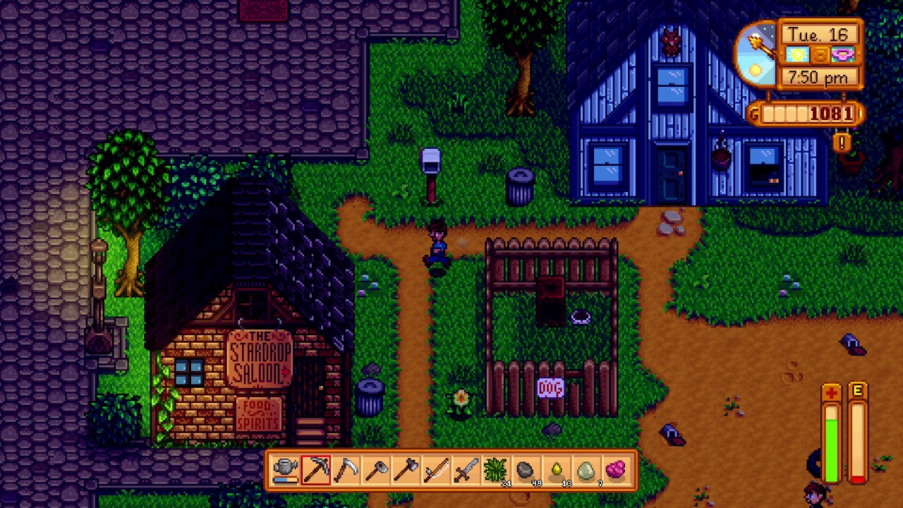 1 Hour of Stardew Valley Gameplay On Xbox One X - YouTube