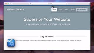 Webmate Builder How To Create Secret Page