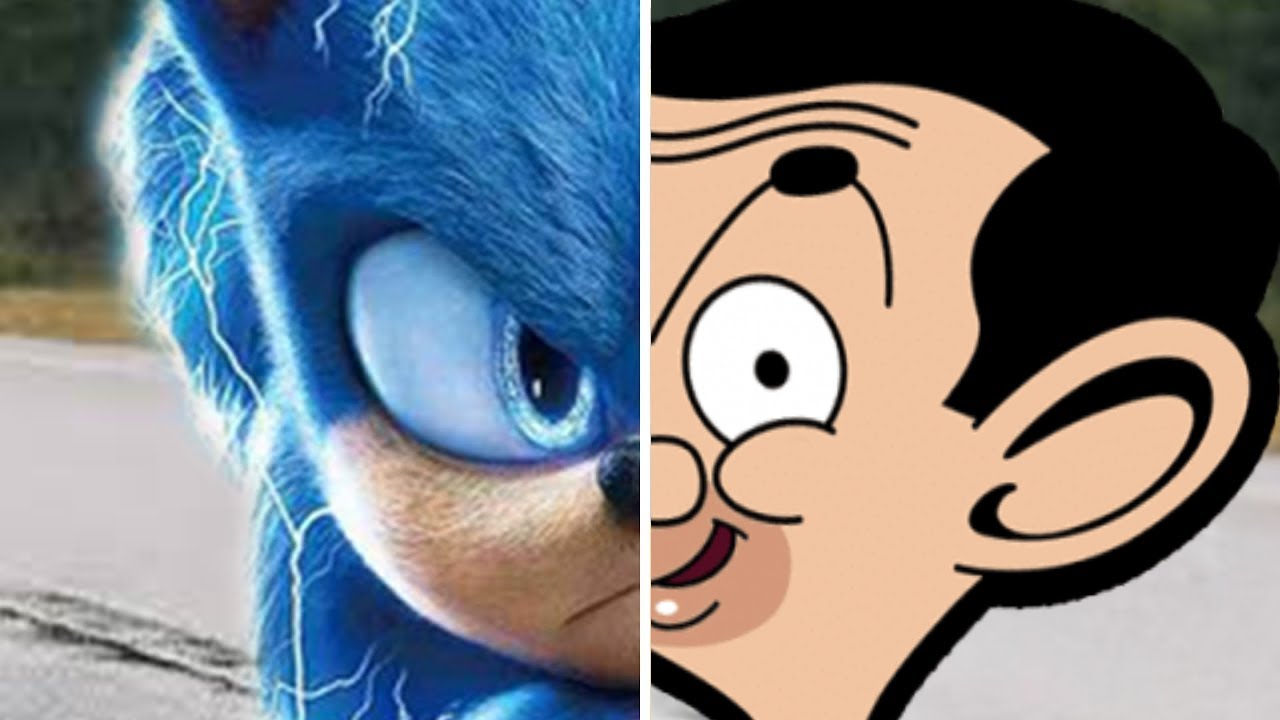 Sonic vs Mr. Bean Sonic The Hedgehog Movie Choose Your Favorite