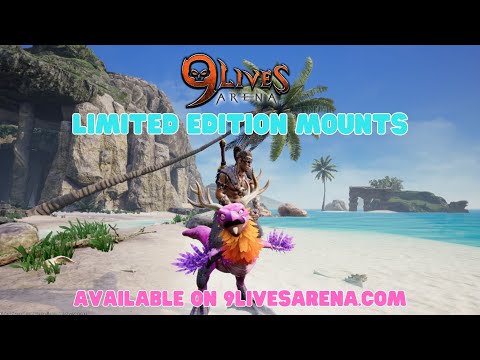 Exclusive 9Lives Arena Mounts available for legendary adventures!