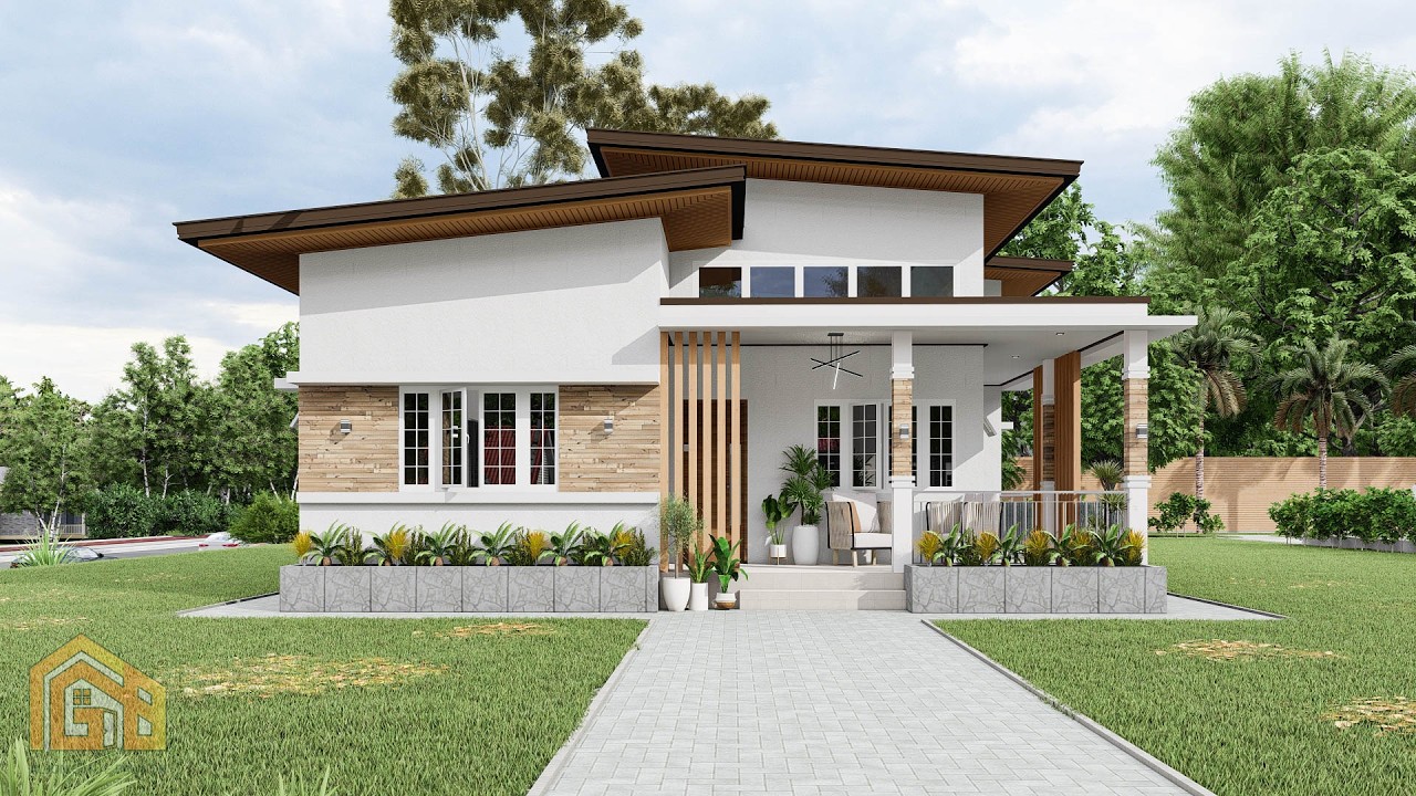 MODERN BUNGALOW HOUSE HIGHE CEILING