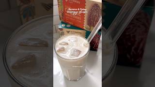 Banana and dates energy drink 🤎 #ytshorts