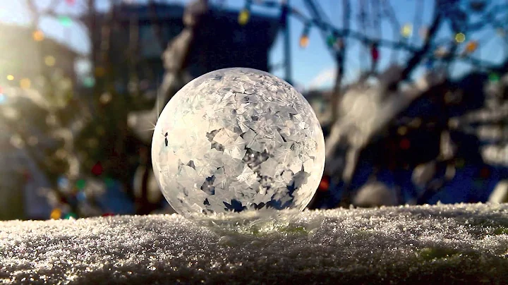 frozen bubbles in calgary