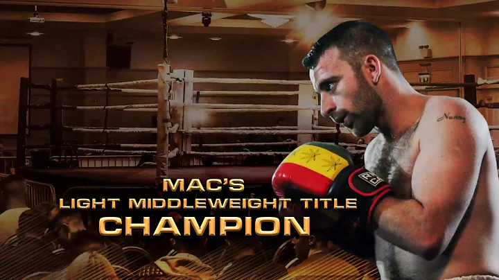Mac's Light Middleweight Champion Gerard Magee