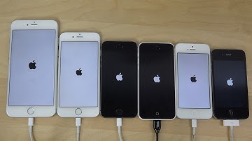 iOS 8.2 Beta 5: iPhone 6 Plus vs. 6 vs. 5S vs. 5C vs. 5 vs. 4S - Which Is Faster? (4K)