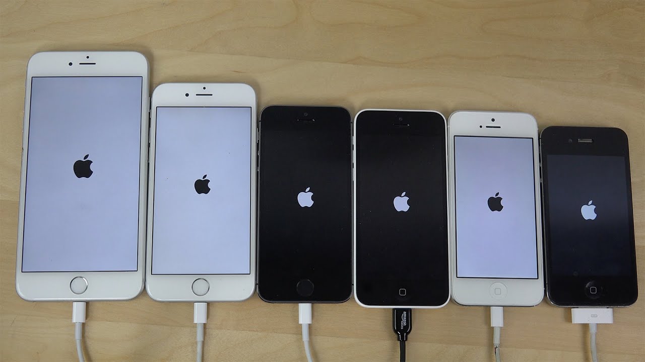 iOS 8.2 Beta 5: iPhone 6 Plus vs. 6 vs. 5S vs. 5C vs. 5 vs. 4S