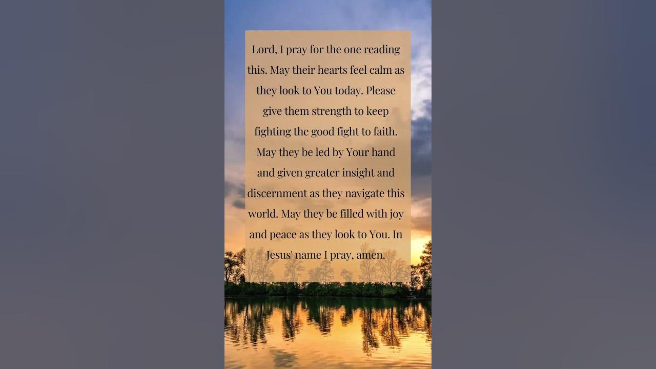 Praying this prayer for you today, friend 🤍 #prayer #prayerforyou #pray