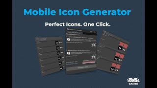 Mobile Icon Generator for Unity | Automate Android Icons in Seconds! - Woowl Games